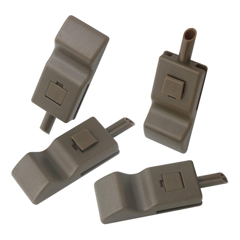 APPERFiT Door Lock Knob (4pcs) Compatible with 2007-2014 Chevy Avalanche Silverado Suburban Tahoe, GMC Sierra Yukon, Cadillac Escalade Replaces 15844617 - Image 2